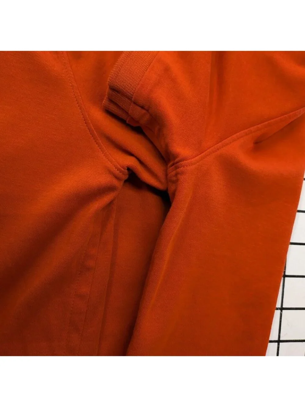 Banana Republic Luxury Touch Performance Polo Shirt Burnt Orange Normcore Large